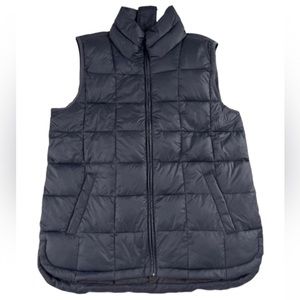 Old Navy Puffer Vest - Large TALL - Navy